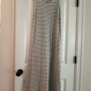 Lou & Grey Striped Navy and Cream Tee